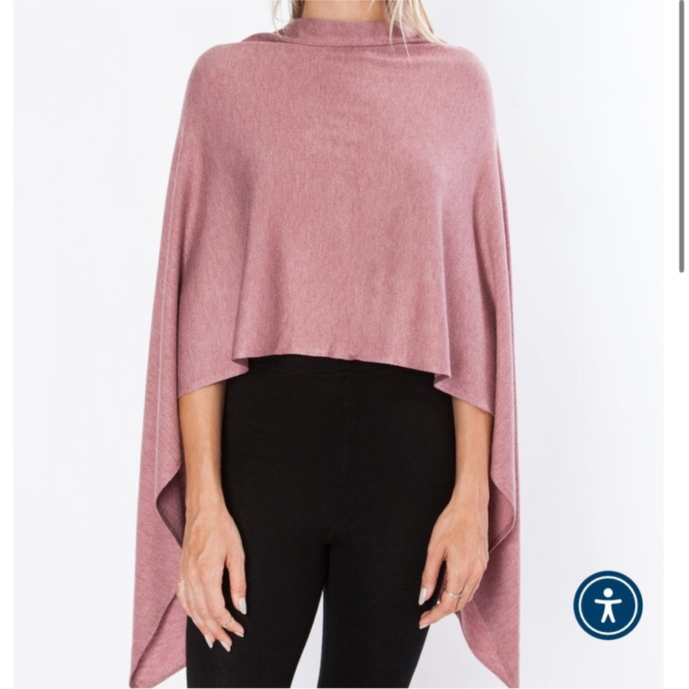 Kerisma Mauve Women's Poncho